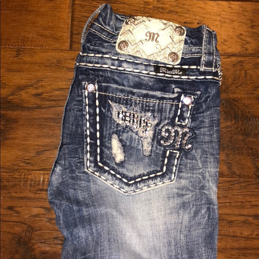 Miss me jeans purchased from the Buckle!
